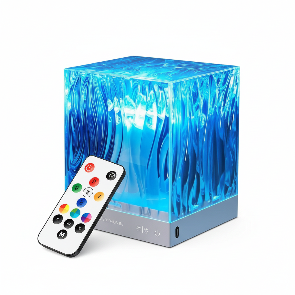 Aurora Borealis Projection Lamp Ocean Atmosphere Lamp Ceiling Starry Night Light Creative Gift for Bedroom Restaurant Decoration